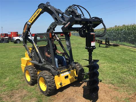 auger attachment for skid steer|auger drive size chart.